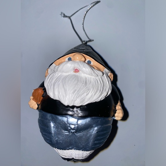 FOCO NFL Oakland Raiders Mini Gnome Ornament & Raiders 3D Stadium Ornament - Picture 9 of 14